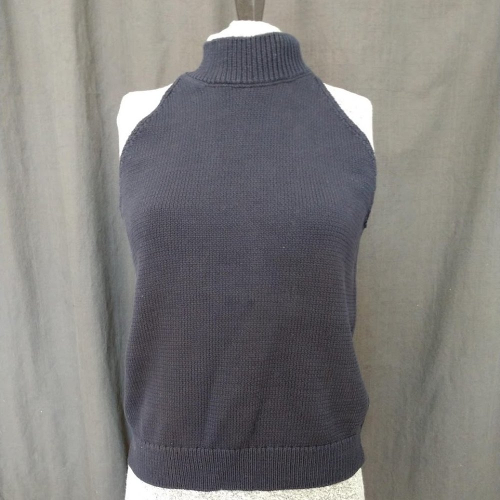 Ann Taylor | Sleeveless Mock Turtleneck Sweater